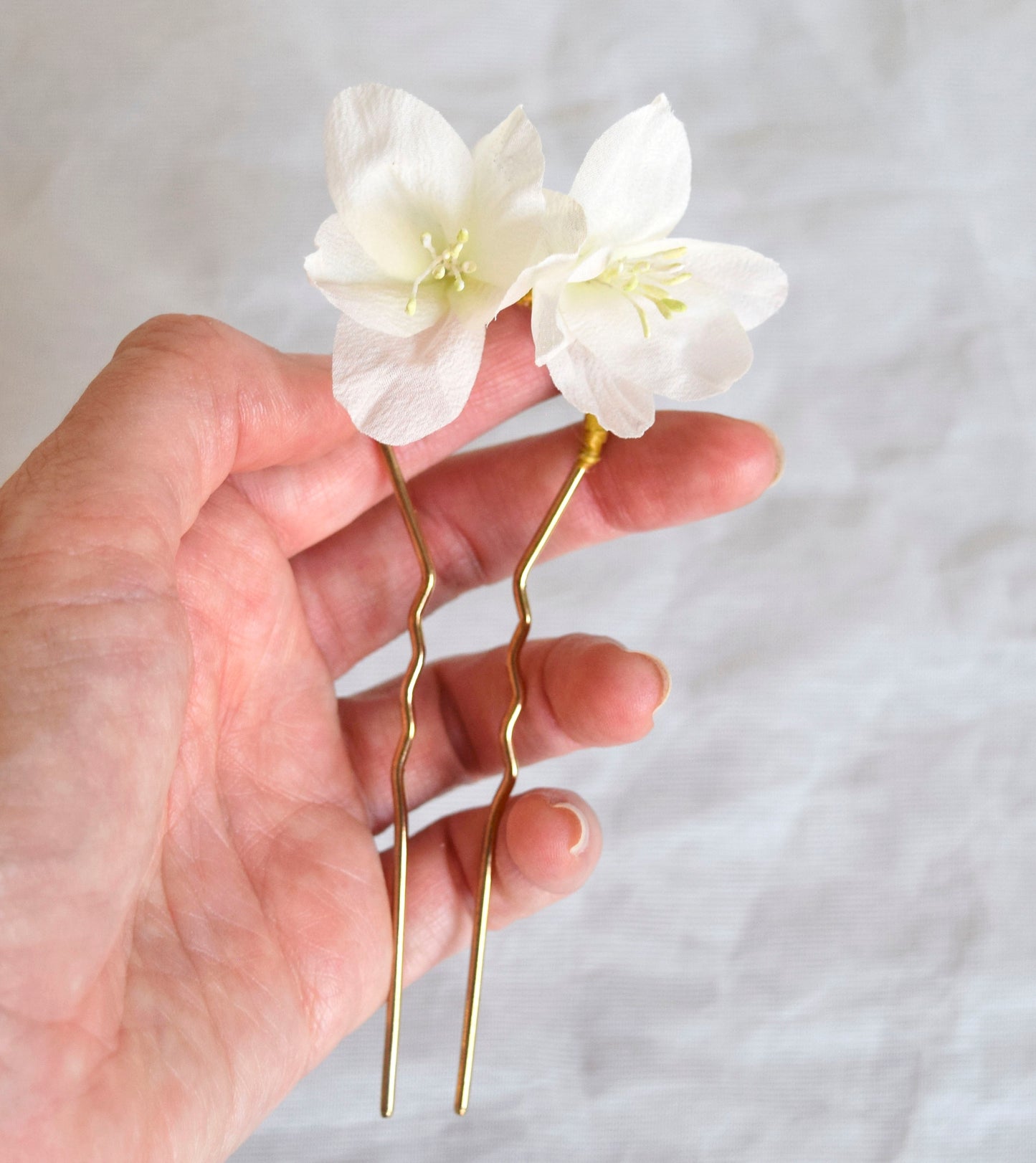 Horquilla de azaleas.