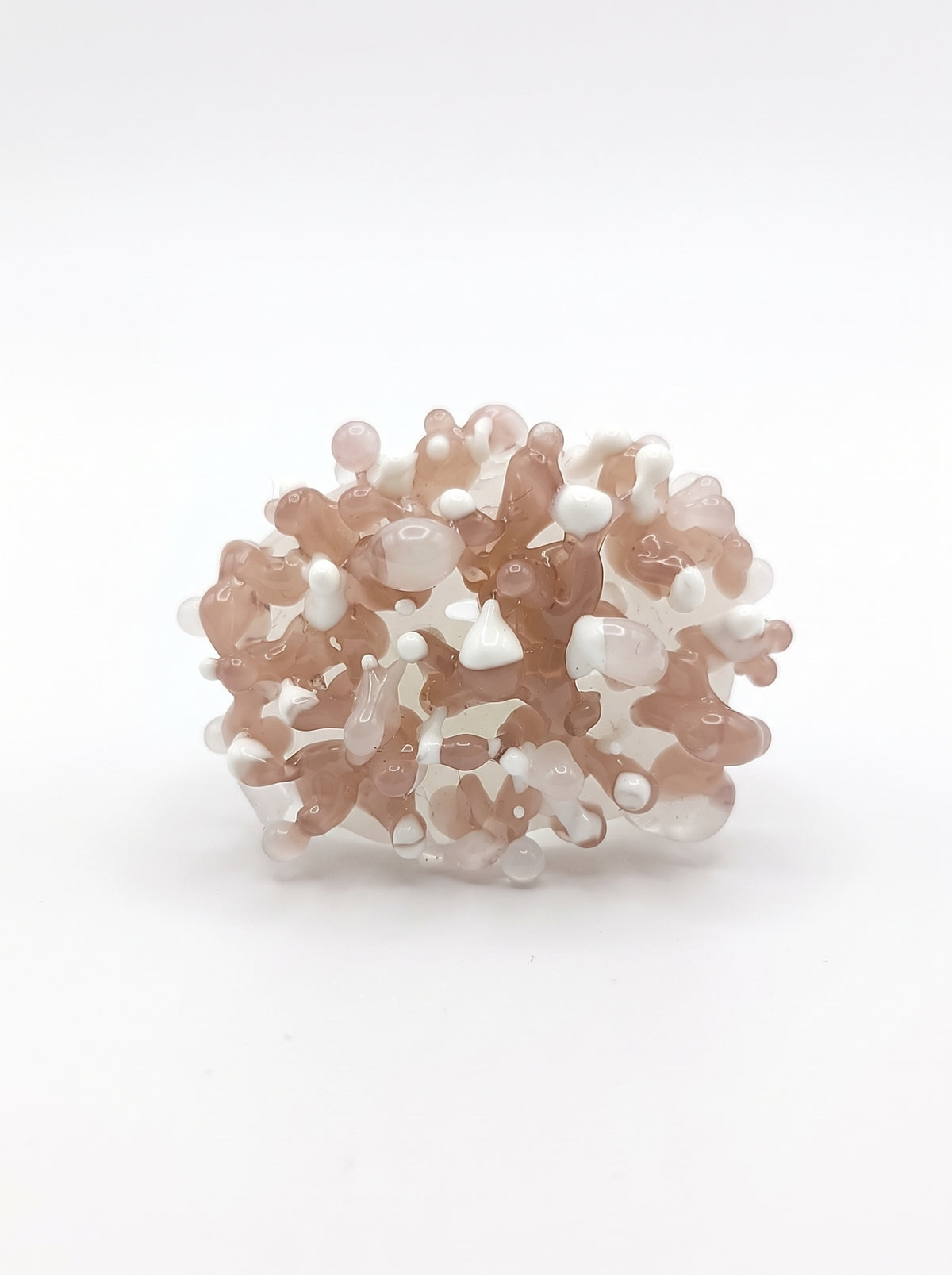 Anillo lotus y blanco