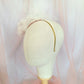 Tocado con flor morada y velo blanco, Mini sombrero con flor grande de organza lila, Tocado de hada rosa y morada para boda, Tocado floral para invitada.