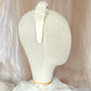 Diadema de encaje y flores blancas, tocado de novia marfil con flores y perlas, diadema elegante para niña, tocado de novia sencillo, diadema blanca para fiesta.