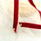Choker de mariposa de terciopelo rojo. Mariposa elegante para el cuello. Collar de mariposa.