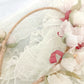 Diadema dulce floral de fiesta para niña. Diadema para primera comunión.