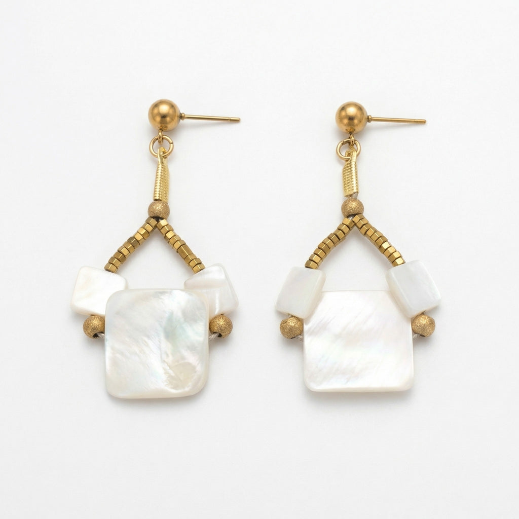 Pendientes de nacar