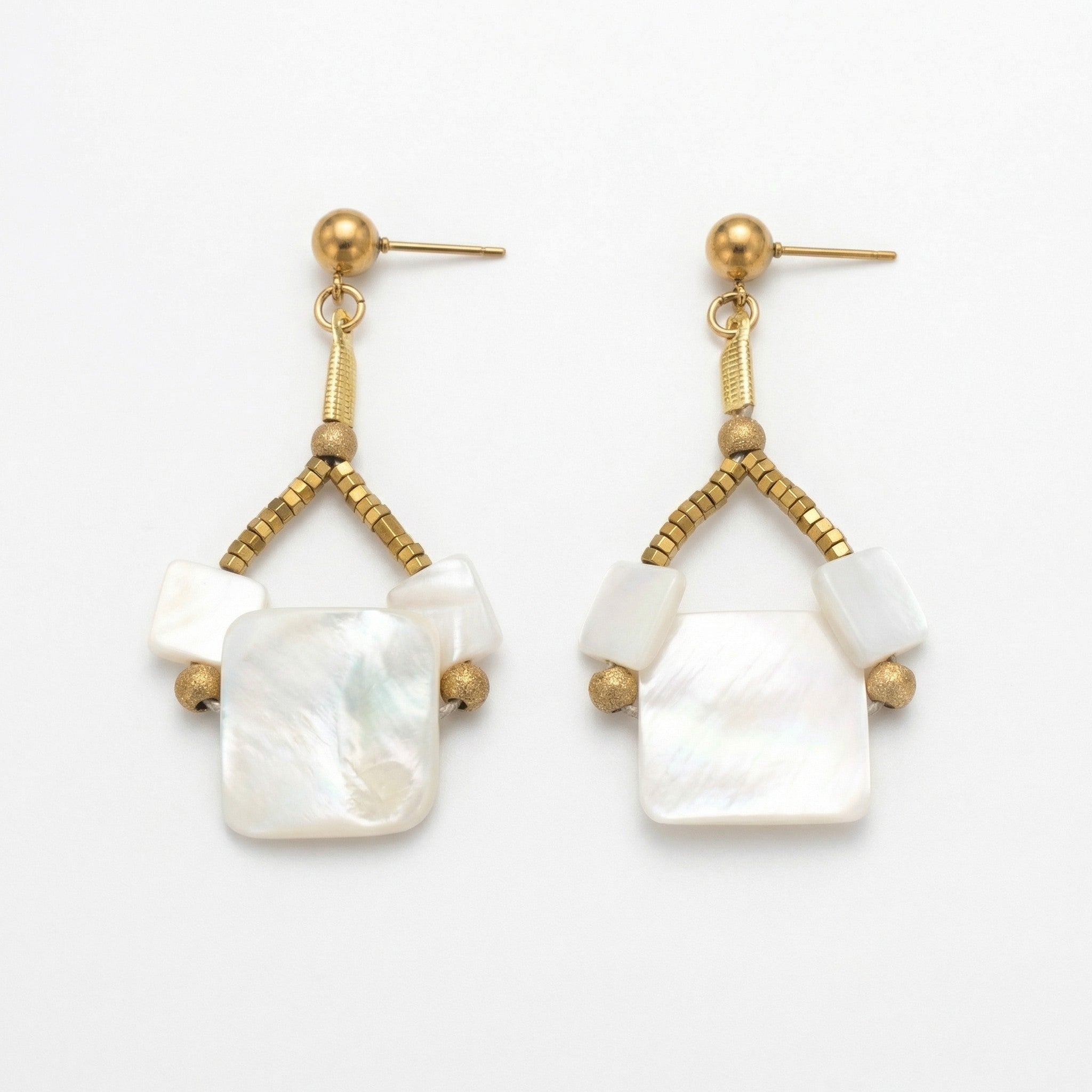 Pendientes de nacar