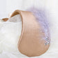 Silk flower headdress.